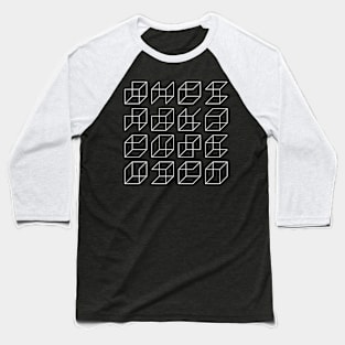 geometric design Baseball T-Shirt